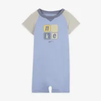 Nike Baby (0-9M) Short Romper синий