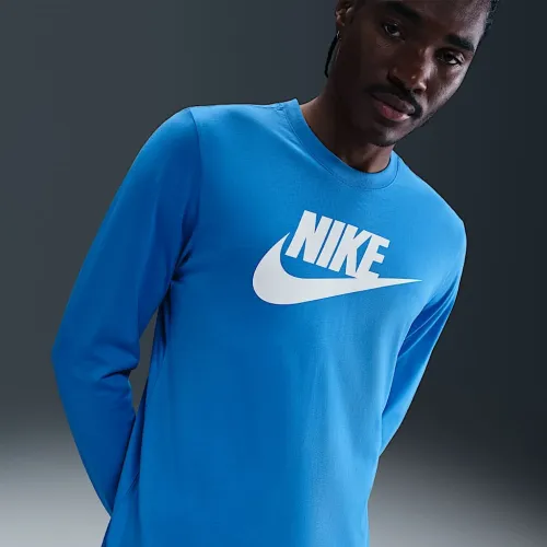 Nike Sportswear мужские Long-Sleeve футболка синий
