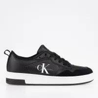 Кросівки Calvin Klein Basket Cupsole Low Leather Mono YW0YW00876-BDS - Чорні