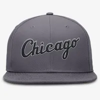 Chicago цвет белый Sox True мужские Nike Dri-FIT MLB Fitted Hat цвет серый