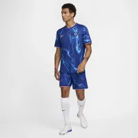 Chelsea FC 2024/25 Stadium Home мужские Nike Dri-FIT Soccer Replica Jersey синий