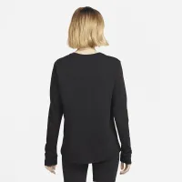 Nike Sportswear Essentials женская Long-Sleeve Logo футболка цвет черный