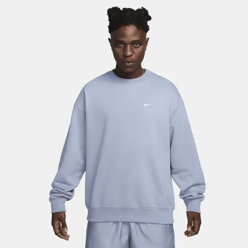 Nike Solo Swoosh чоловічі French Terry Crew блакитний