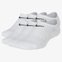 Nike Performance Cushioned No-Show дитячі тренувальні шкарпетки (6 Pair) колір білий