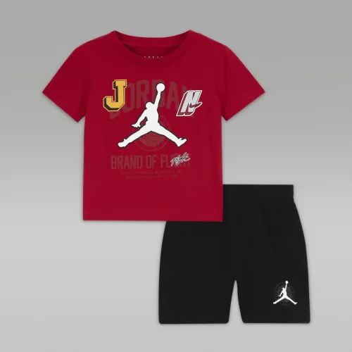 Nike Jordan Gym 23 шорти комплект Baby (12-24M) комплект колір чорний