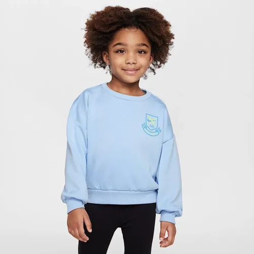 Nike Game, Swoosh, Match! Toddler Crew Top синий