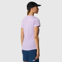 Футболка The North Face Lightning Alpine 0A87HVQZI1 - фиолетовая