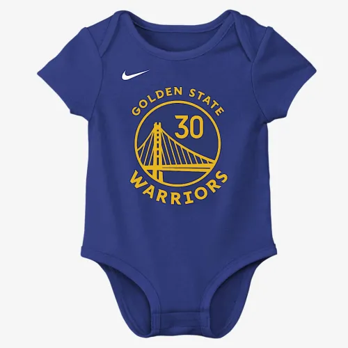 Stephen Curry Golden State Warriors Baby Nike NBA Bodysuit синий