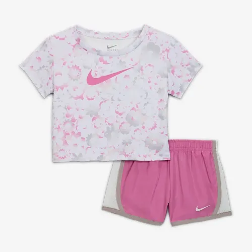 Nike Flow-Ral Baby 2-Piece Colorblocked Tempo набор Pink