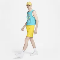 Nike Club чоловічі Mesh Flow шорти Yellow