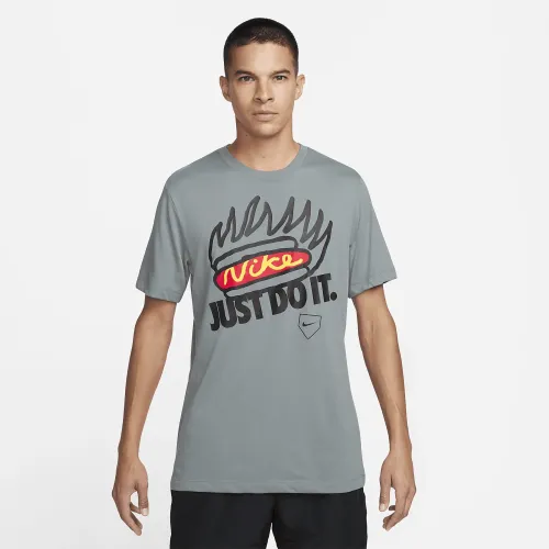Nike Dri-FIT чоловічі Baseball футболка колір сірий
