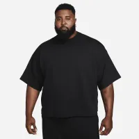 Nike Sportswear Tech Fleece Reimagined чоловічі оверсайз Short-Sleeve світшот колір чорний