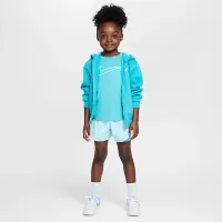 Nike Dri-FIT Sunny Swoosh Little дитячі 2-Fer шорти блакитний