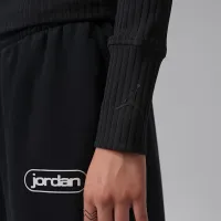 Nike Jordan Flight жіноча Long-Sleeve Top колір чорний