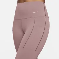 Nike Universa жіноча Medium-Support З високою талією 7/8 лосіни з кишенямиколір фіолетовий
