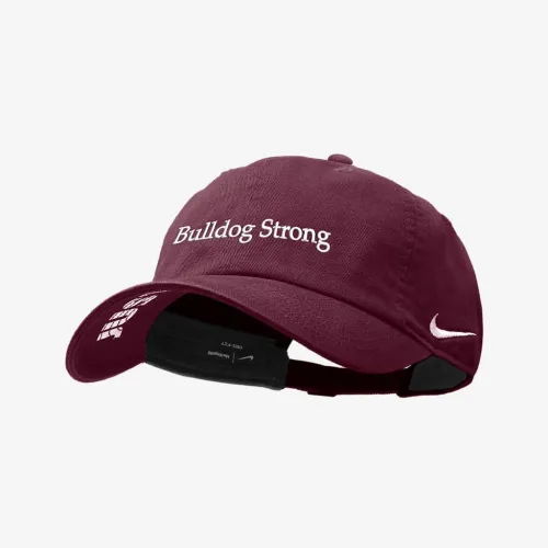 Alabama A&M Nike College Adjustable Cap цвет красный
