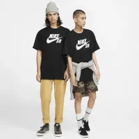Nike SB Logo Skate футболка цвет черный