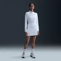Nike Tour женская Dri-FIT ADV 1/2-Zip для гольфа Top цвет белый