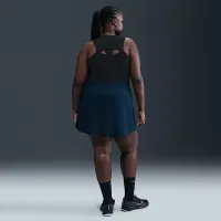 Nike Victory женская Dri-FIT Straight Tennis юбка (большие размеры) синий