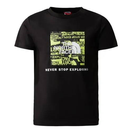 Футболка The North Face цвет красныйbox 0A82E9JK31 -  Черная