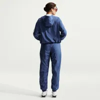 Nike Sportswear Classic Wovens женская Loose UV Hooded Куртка синий