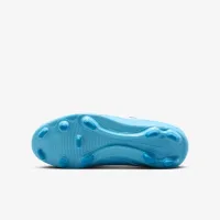 Nike Jr. Phantom Luna 2 Club Little/Big дитячі MG High-Top футбольні бутси блакитний