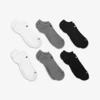 Nike Everyday Plus Cushioned тренировочные No-Show носки (6 пары) многоцветный
