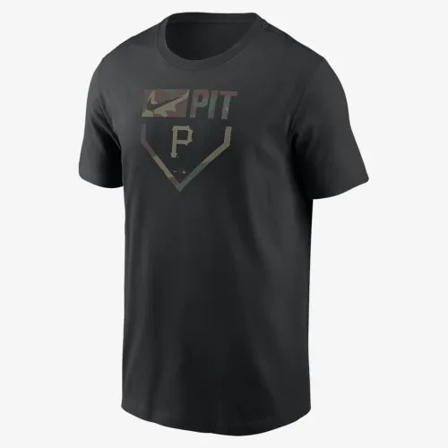 Pittsburgh Pirates Camo чоловічі Nike MLB футболка колір чорний
