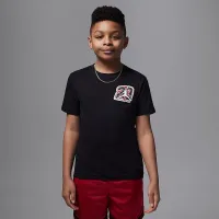 Nike Jordan Big дитячі Jersey Collage футболка колір чорний