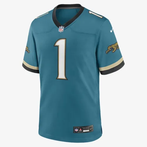 Nike NFL Jacksonville Jaguars (Travis Etienne Jr.) чоловічі Game Football Jersey колір зелений