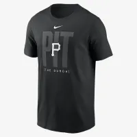 Pittsburgh Pirates Fashion Local чоловічі Nike MLB футболка колір чорний