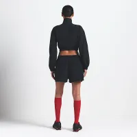 NikeSKIMS Woven Nylon жіноча Crop Куртка колір чорний