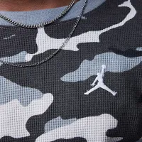 Nike Jordan Brooklyn Essentials Big дитячі Camo Long Sleeve Top колір сірий