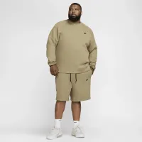 Nike Sportswear Tech Fleece чоловічі Crew колір коричневий
