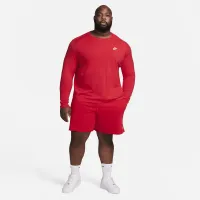 Nike Club чоловічі Knit шорти колір червоний
