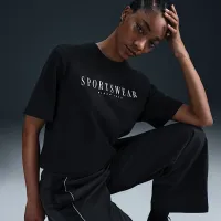 Nike Sportswear женская Boxy футболка цвет черный