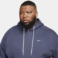 Nike Solo Swoosh мужские Full-Zip Толстовка с капюшоном синий