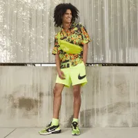 Nike Air Max Flyknit Racer мужские Кроссовки Yellow