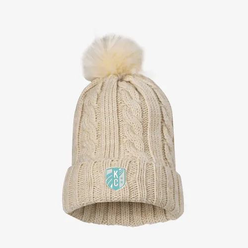 Kansas City Current Nike NWSL Knit Beanie цвет коричневый