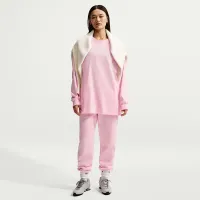 Nike Sportswear женская оверсайз Long-Sleeve футболка Pink