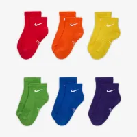 Nike Everyday детские Cushioned Ankle носки (6 пары) многоцветный