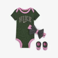 Nike Swoosh Spirit Baby 3-Piece Boxed комплект колір зелений
