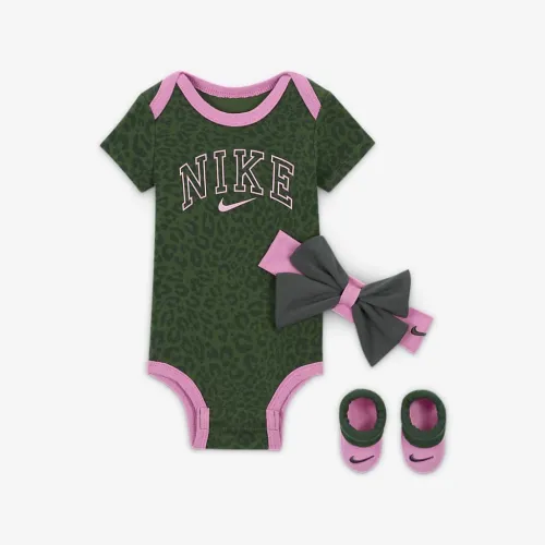 Nike Swoosh Spirit Baby 3-Piece Boxed комплект колір зелений
