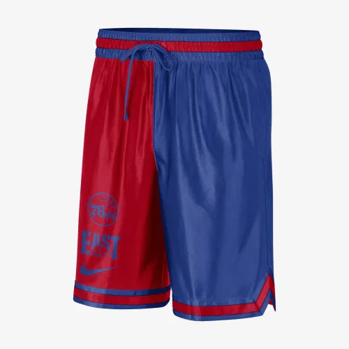 Philadelphia 76ers Courtside чоловічі Nike Dri-FIT NBA Graphic шорти блакитний