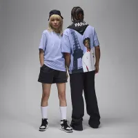 Nike Air Jordan мужские футболка цвет серый