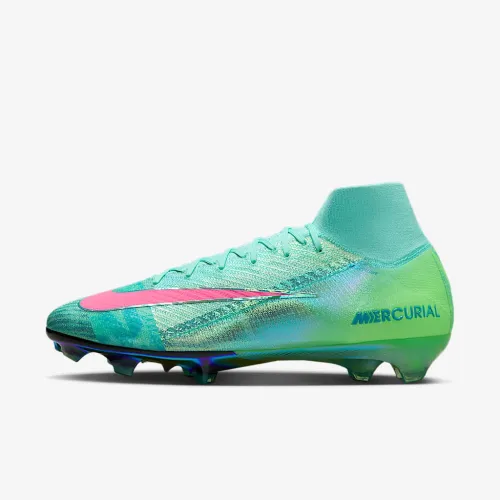 Nike Mercurial Superfly 10 Elite SE FG High-Top футбольні бутси колір зелений