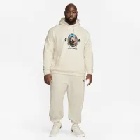 Nike LeBron мужские Pullover Fleece Толстовка с капюшоном цвет серый