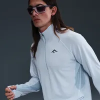 Nike Trail мужские Dri-FIT 1/2-Zip Mid Layer Top цвет серый