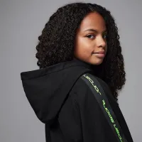 Nike Jordan Dri-FIT Sport Big дитячі Pullover Толстовка з капюшоном колір чорний