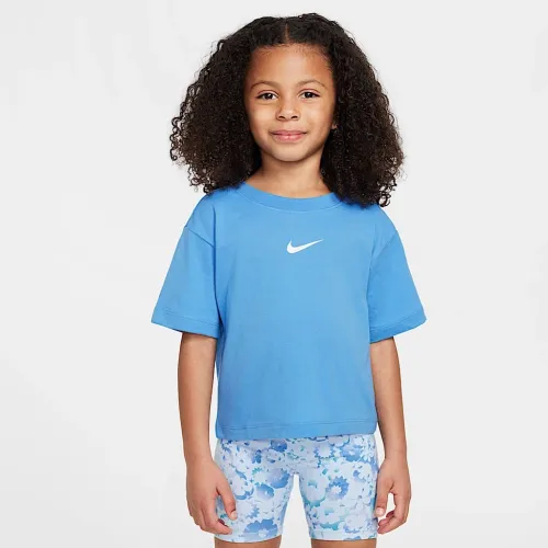 Nike Little дитячі Femme Sport футболка блакитний